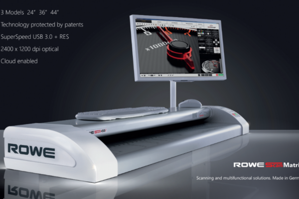 ROWE 450i scanner chosen on merit for large Scottish Engineering digitisation project.